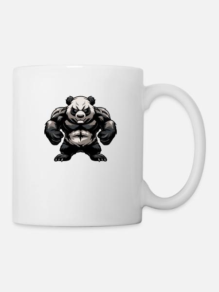 Pandabär - Tasse - Weiß