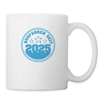 Chauffeurs de bus 2025 - Mug blanc - blanc - Droite