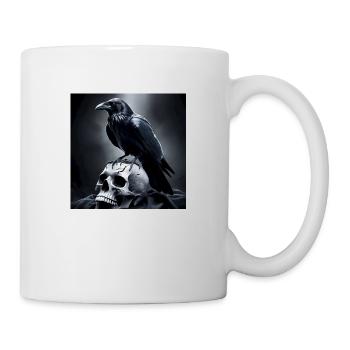 Raven 1 - Tasse - Weiß - Rechts