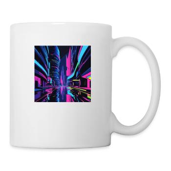 Future City 1 - Tasse - Weiß - Rechts