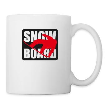 snowboard - Mug - white - Right
