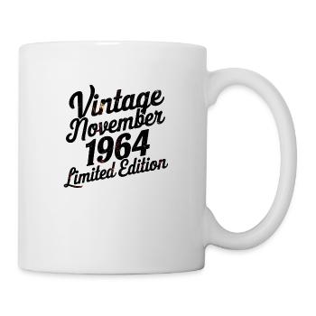 Vintage November 1964 - Cadeau Anniversaire - Mug blanc - blanc - Droite