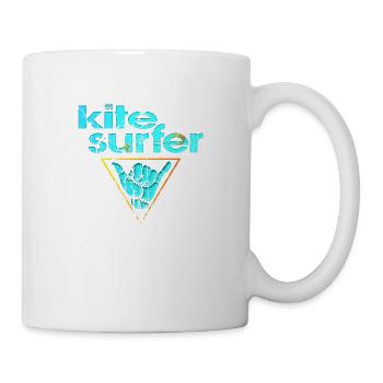 Kitesurfers - Mug - white - Right