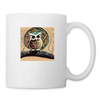 Qu’est-ce que je « regarde » ? - Mug blanc - blanc - Droite