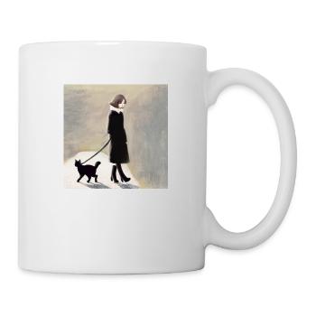 Amitié - Mug blanc - blanc - Droite