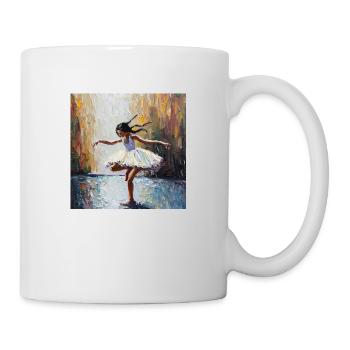 Dancing in the rain - Mug - white - Right