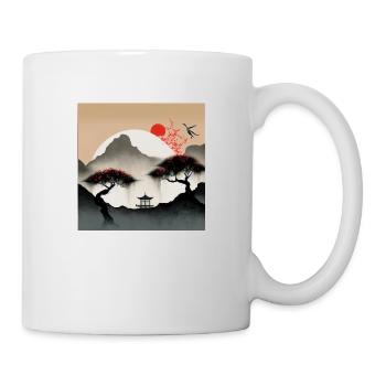 Chinese landscape - Mug - white - Right