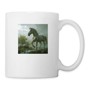 Wilde Freiheit - Tasse - Weiß - Rechts