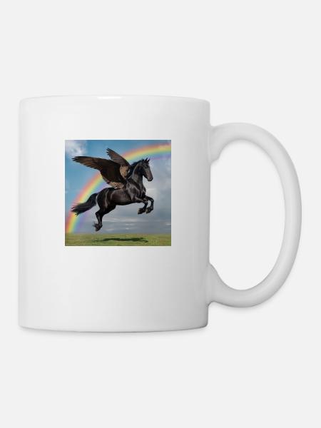 Rainbow Pegasus - Mug - white