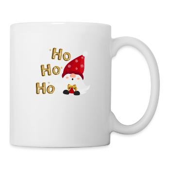 Ho ho ho with Santa - Mug - white - Right