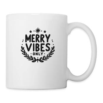 Merry Vibes Only - Mug - white - Right