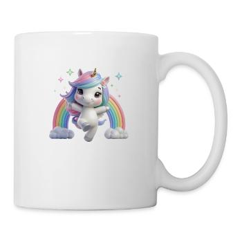 Licorne 3 - Mug blanc - blanc - Droite