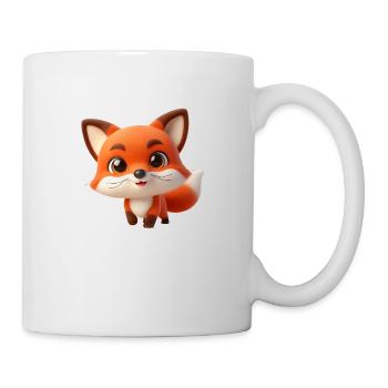 Renard 3 - Mug blanc - blanc - Droite
