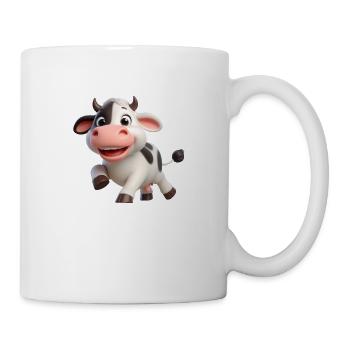 Kuh 2 - Tasse - Weiß - Rechts