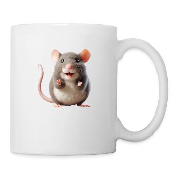 Maus 2 - Tasse - Weiß - Rechts