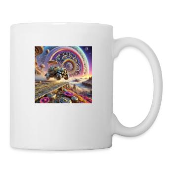 Weltall - Tasse - Weiß - Rechts