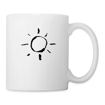 sonne - Tasse - Weiß - Rechts
