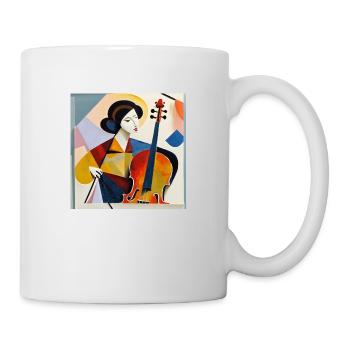 Artist at work - Mug - white - Right