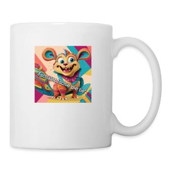 Tschäätt tschie pie tie CHATGPT - Tasse - Weiß - Rechts