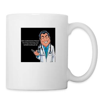 Lustige Ärzte - Tasse - Weiß - Rechts
