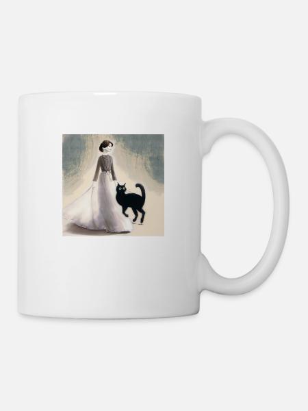 About a cat that... - Mug - white