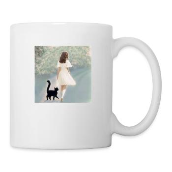Auf dem Weg zu Träumen - Tasse - Weiß - Rechts