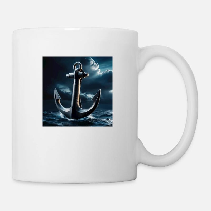 Ancre - Mug blanc - blanc