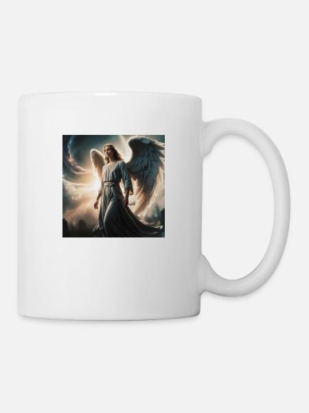 Schutzengel - Tasse - Weiß