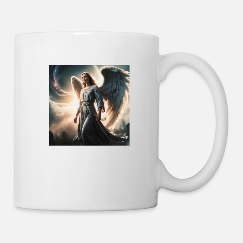 Schutzengel - Tasse - Weiß