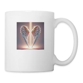 Engelsflügel - Tasse - Weiß - Rechts