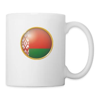 Belarus Emblem - Tasse - Weiß - Rechts