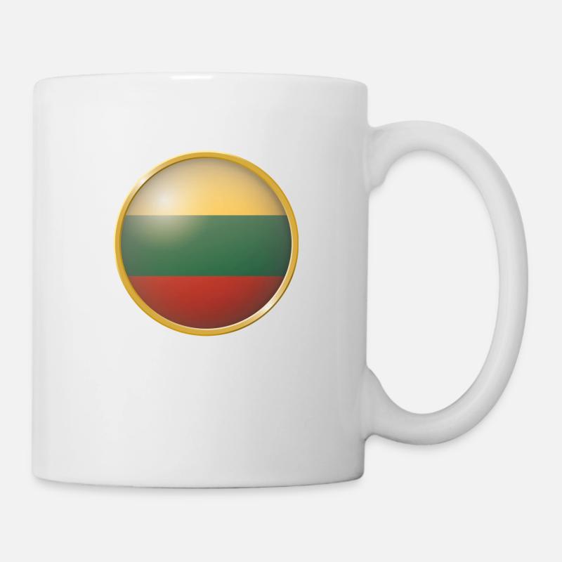 Litauen Emblem - Tasse - Weiß