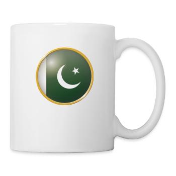 Pakistan Emblem - Tasse - Weiß - Rechts