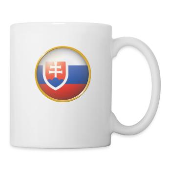 Slovakai Emblem - Tasse - Weiß - Rechts