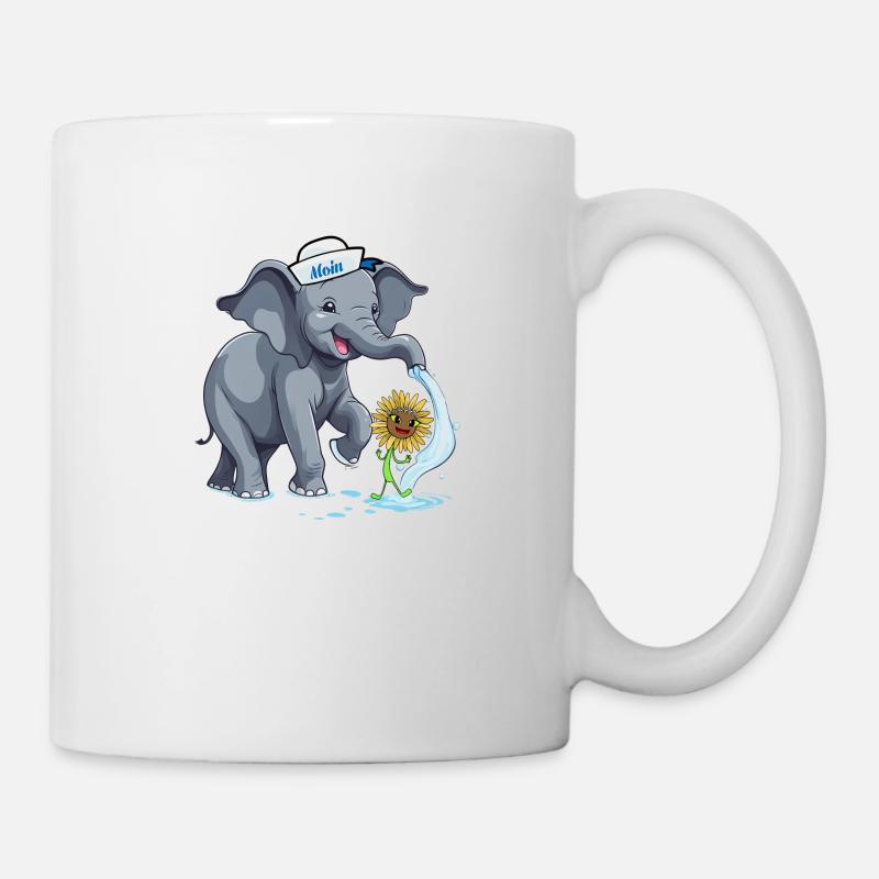 Elephant Elephant Maritime - Mug - white