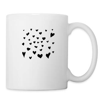 Hearts - Mug - white - Right