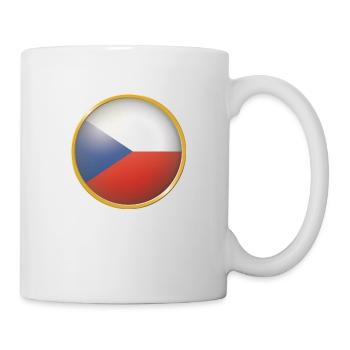 Tschechien Emblem - Tasse - Weiß - Rechts