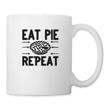 Eat Pie Repeat - Mug - white - Right