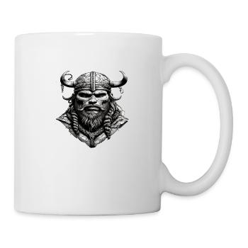 Viking Skull - Mug - white - Right