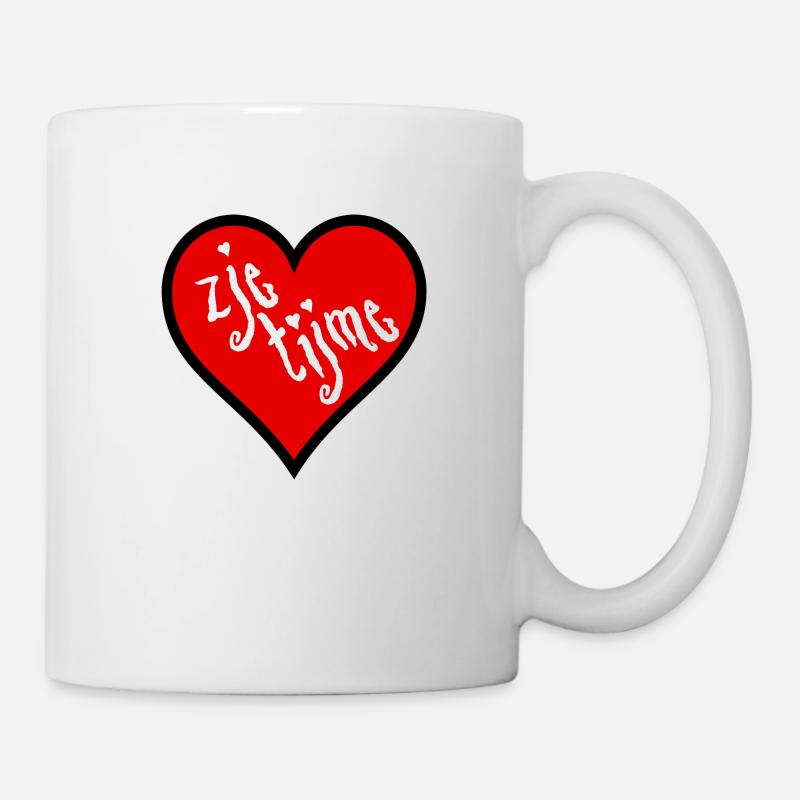 Zje Tijme - Mug blanc - blanc