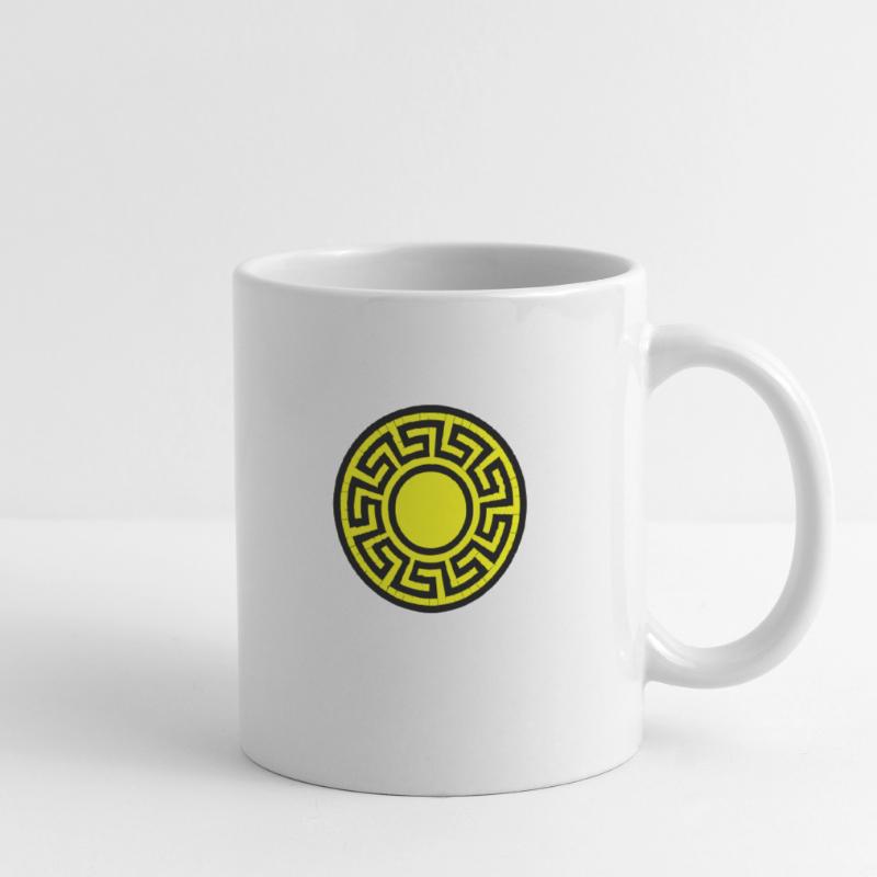 Disk Pattern Mug