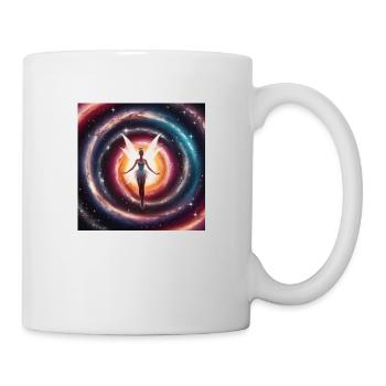 Galaxie-Fee - Tasse - Weiß - Rechts