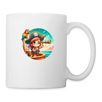 Pirate Skull for Girl - Mug - white - Right