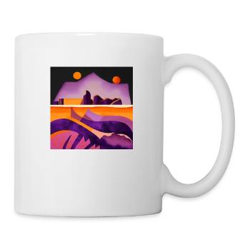 Two moons - Mug - white - Right