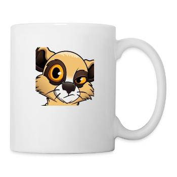 Meerkat "Not impressed" - Mug - white - Right