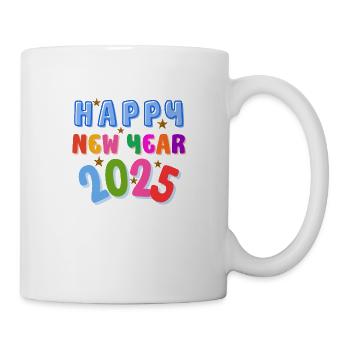 Happy New Year 2025 - Mug - white - Right