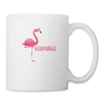It's Flamingo Friday Cute Pink Bird - Mug - white - Right