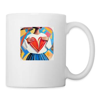 Passt mein Herz zu mir? - Tasse - Weiß - Rechts