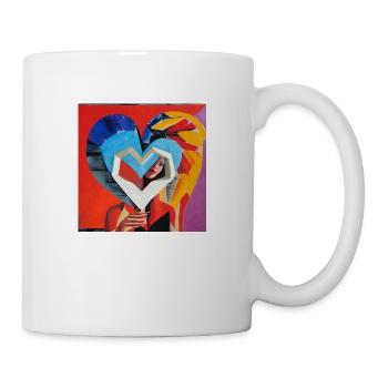 Akuku - Mug blanc - blanc - Droite