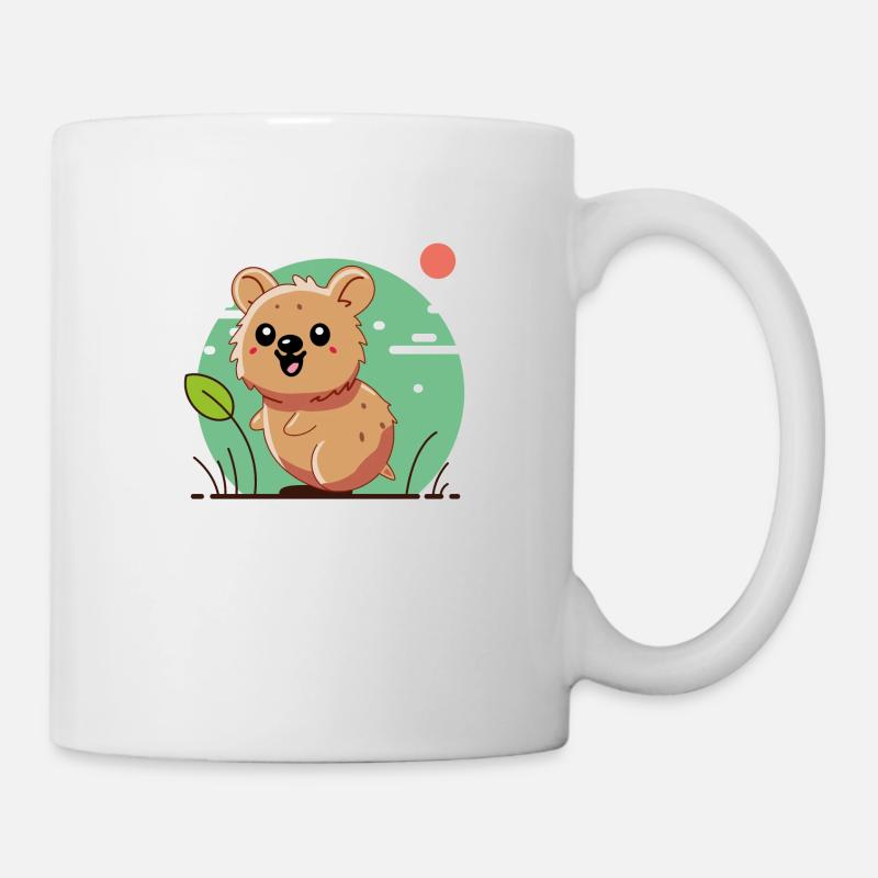 Design "Quokka Bliss" - Tasse - Weiß